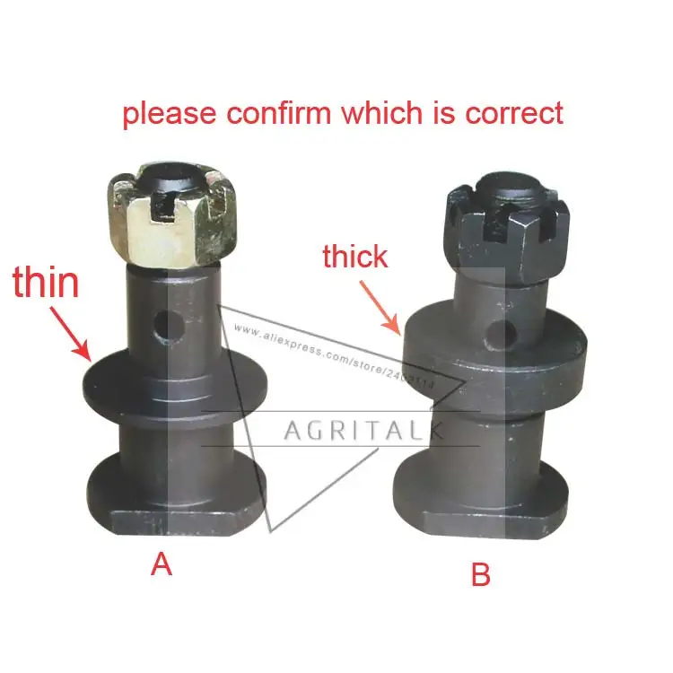 

fix pin A/B of power cylinder for China YTO 554 tractor, part number: