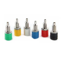 10PCS 5Color Multimeter instrument  4mm Banana female jack Binding Post Connector