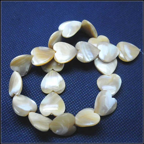 Nature Shell Beads Heart Shape Seawater Saltwater Mother Of Pearl 6MM 8MM 10MM 12MM 15MM 20MM  Brown Shell Beads