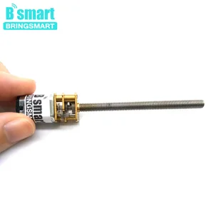 BRINGSMART-MINI N20, 3V, 6V, 12V Electric Screw Reducer, Threaded Axle, M4 55mm, Continuous Motor 15/30/50/60/100/200/300/500 RPM 12 Main Speed Reducing Sales - №10