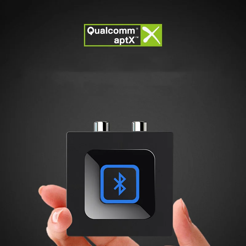 Аудиоприемник Bluetooth 5.0 Беспроводной аудиоадаптер Bluetooth без потерь HiFi стерео APTX Поддержка входа AUX + 2 * RCA