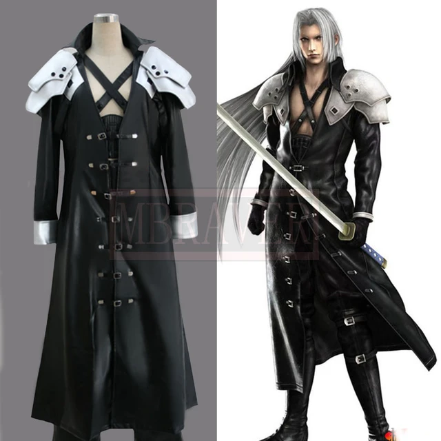 ファイナルファンタジーviiセフィロスデラックスカスタムメイドコスプレコスチューム、任意のサイズ - AliExpress