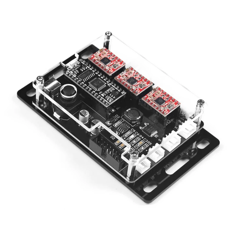 GKTOOLS, Mana 3 Axis Stepper Motor Controller Driver Board For DIY Laser Engraver support Benbox, GRBL