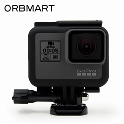 ORBMART Black Frame Protective Housing Case Shell For Go Pro GoPro Hero 5 6 7 Sport Camera Accessory