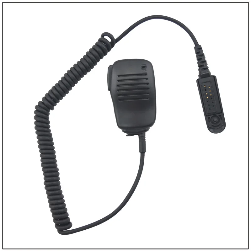 Walkie Talkie Remote Speaker Microphone with Audio Jack for Motorola GP328,GP338,GP340,GP140 GP280,GP339,HT1250,HT750,MTX850