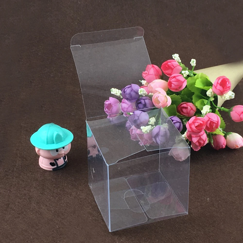 100pcs Square Plastic Box Storage PVC Box Clear Transparent Boxes For Gift Boxes Wedding/Tool/Food/Jewelry Packaging Display DIY