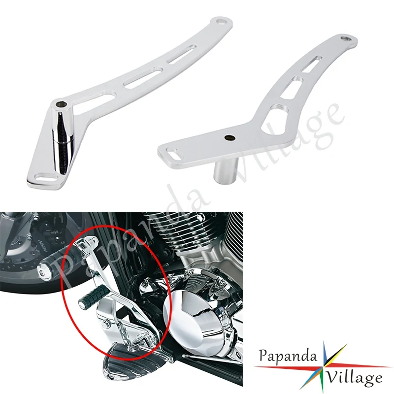 Motorcycle Cruise Footrest Foot Pegs Mount Bracket Set For Honda VTX1300 Retro VTX1300S VTX1300T 2003-2009 VTX1300C 2004-2009