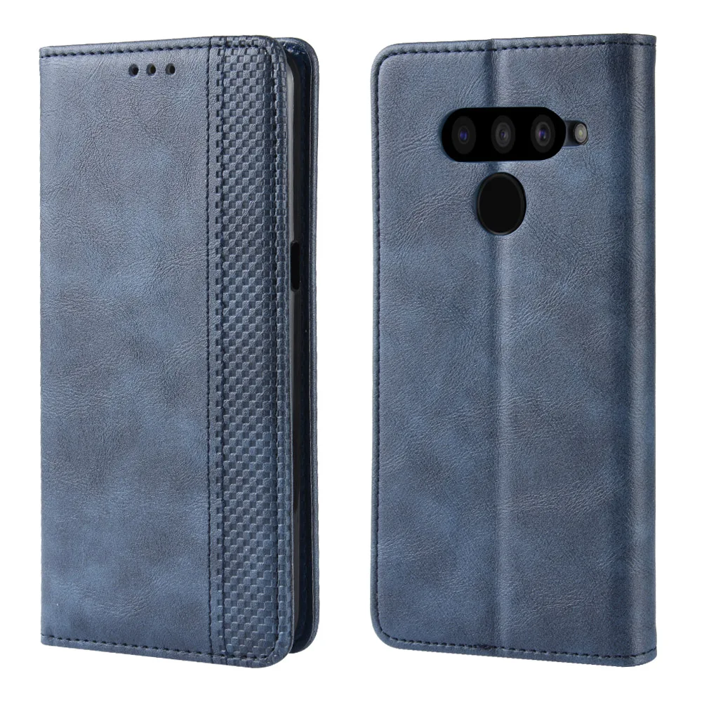 Flip Cover For LG V50 ThinQ 5G Case Wallet Card Stand Magnetic Cover For LG V50 Phone Cases