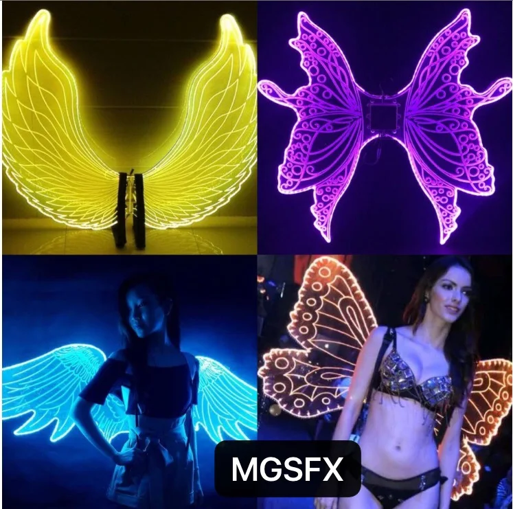 High Quality LED Light wings LED isis wings For Stage performance Club show