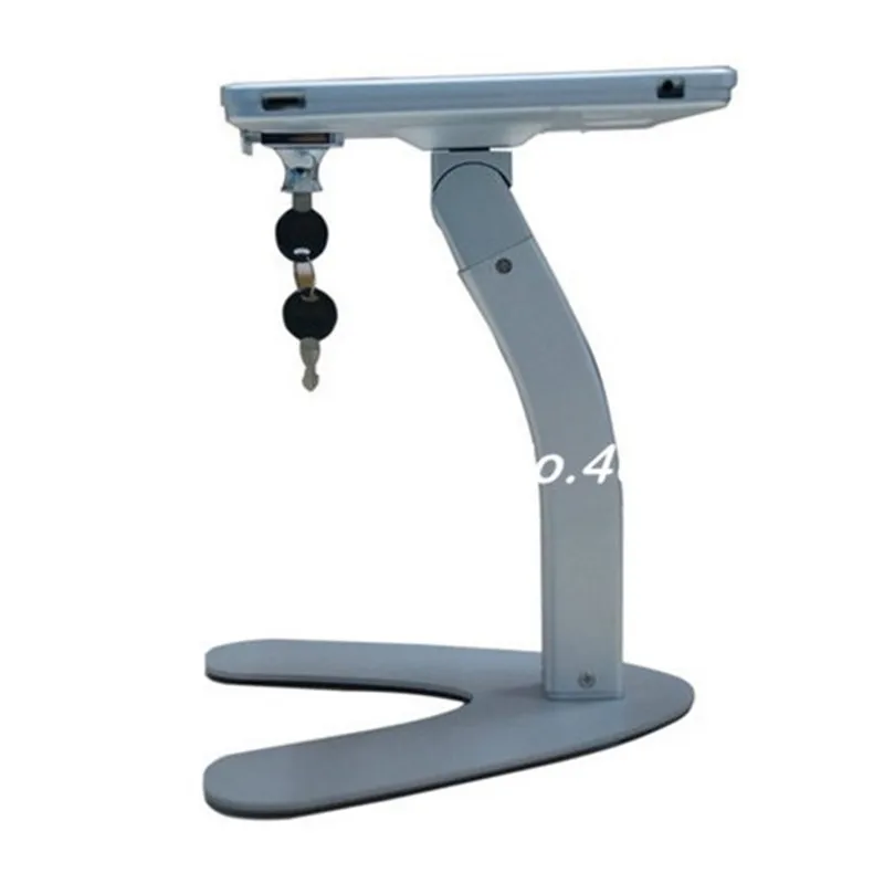 Tablet Stand Anti-Diefstal Kiosk Mount Voor Ipad Air 1 2 Pro 9.7 Houder Display Voor Tablet Metalen met Slot Desktop Security