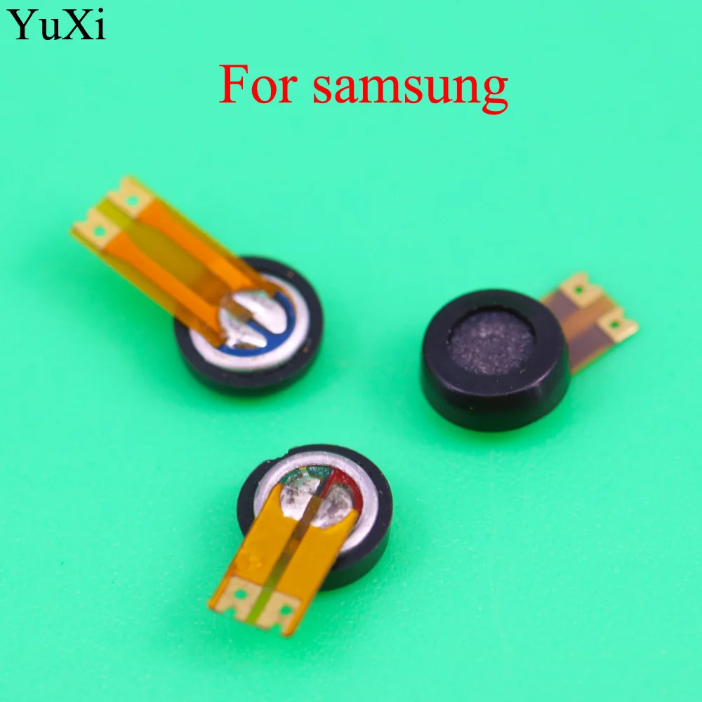 YuXi For Samsung   Mic Microphone Inner Receiver Repair Parts cellphone Round 2PIN 2p mic Microphone Module