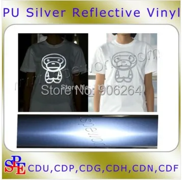 CDU-35 One Roll(25Mx0.5M) Promotion Now !!! Reflective Heat Transfer Film Vinyl