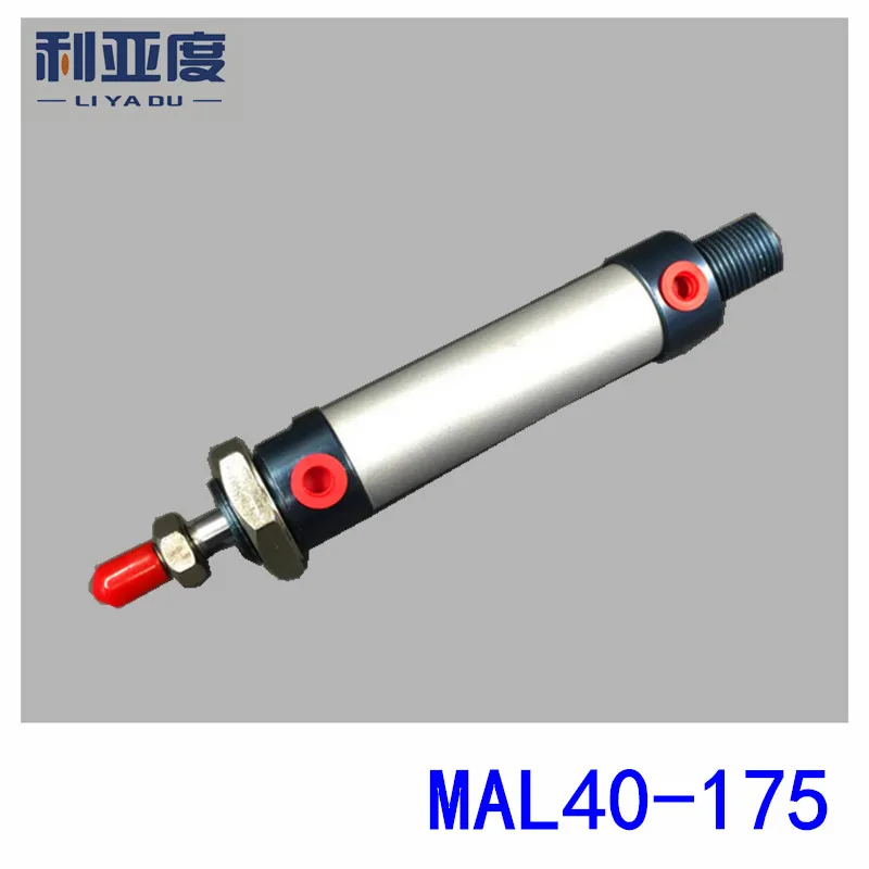 MAL40x175 Aluminum alloy mini cylinder  MAL40-175 Pneumatic components 40mm bore 175mm storke