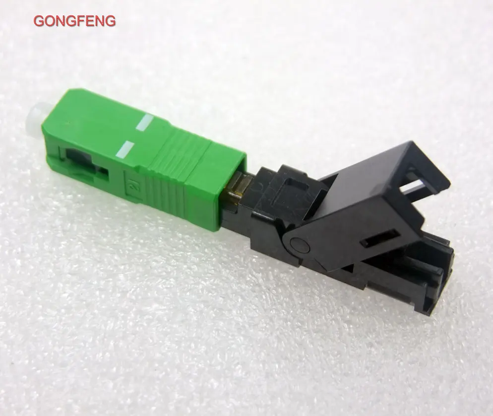 

20pcs NEW FTTH Embedded Optic Fiber Fast Connector Self Propelled Cold Connector SC\APC Fiber Optic Quick Connector Wholesale