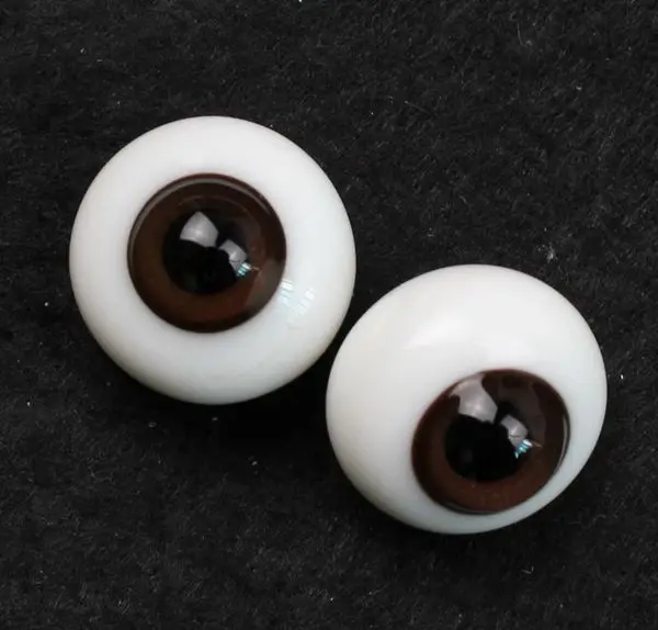 , 6mm, 8mm, 10mm, 12mm 14mm 16mm 18mm 20mm 22mm 24mm 1/6 1/4 1/3 aod dod msd yosd lalka bjd sd szklane oczy gałki ocznej eyesball CA0015