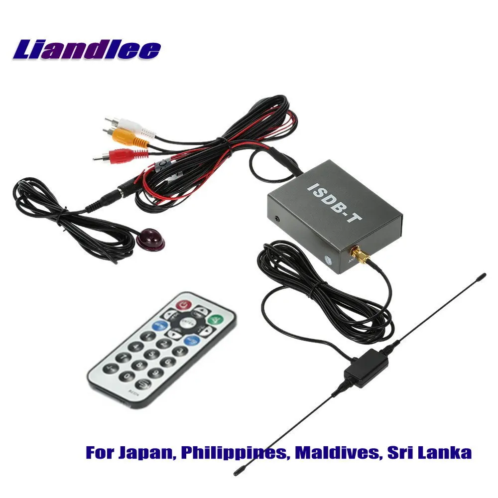 Car Digital TV Receiver Model T502 ISDB-T D-TV Mobile HD Turner Host For Japan Philippines Maldives Sri Lanka