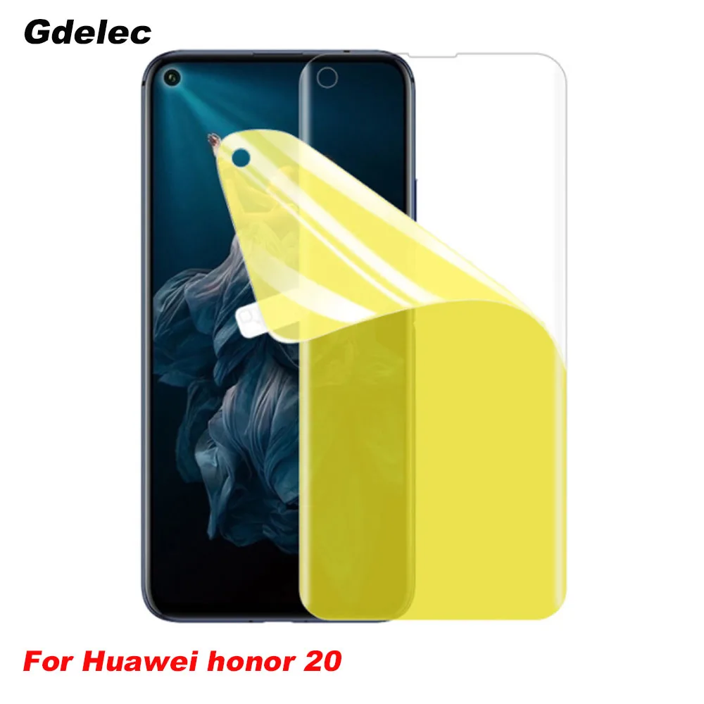 HD Full Hydrogel Film For Huawei honor 10 10lite 20 20lite  Full Coverege soft Hydrogel Film Front Screen Film P30 P30 pro