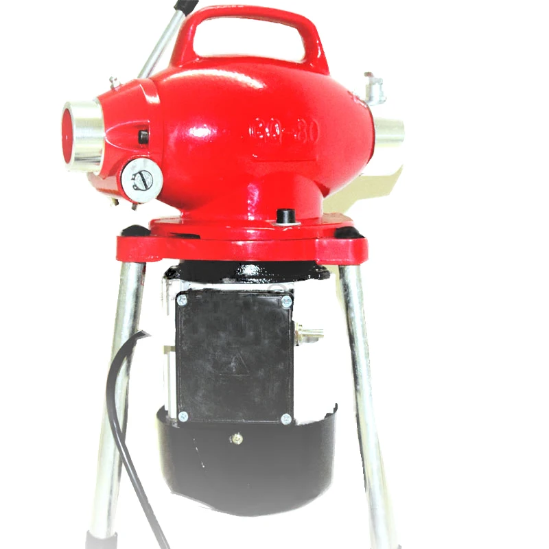 Tubulação máquina de dragagem toalete ferramenta acessórios toalete bloqueio novo produto elétrico esgoto wc GQ-80