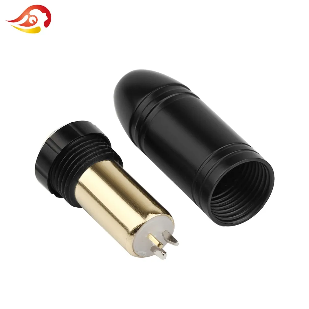 QYFANG 3pcs 3.5mm Female Balance Plug Audio Jack 4 Pole Stereo Earphone Solder Wire Connector HiFi Headphone Splice Adapter
