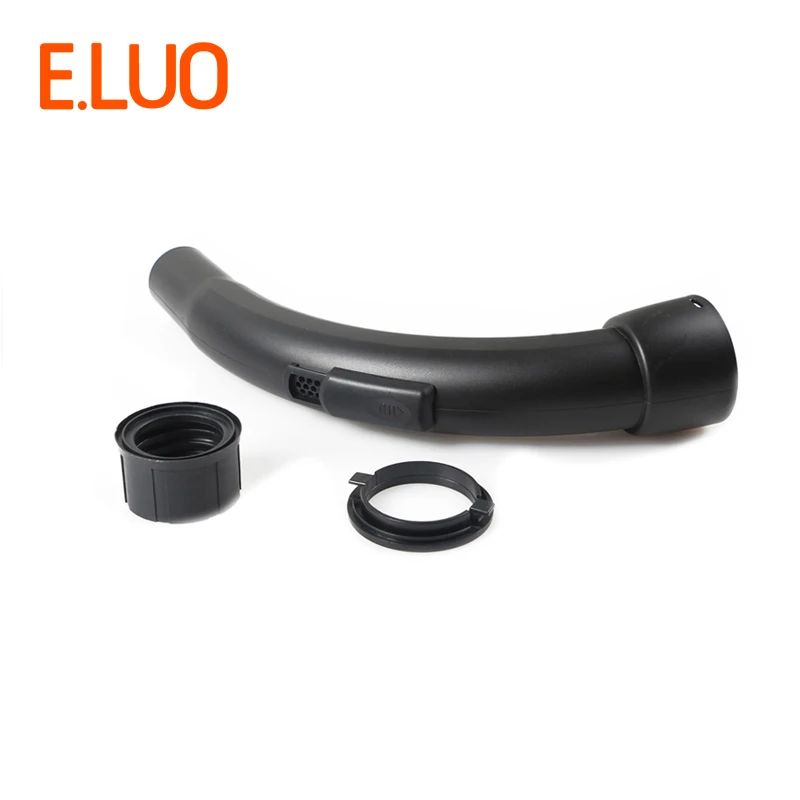 Black Vacuum Cleaner Hose Handle/Holding Pipe/Bend Tube Nozzle Vacuum Cleaner Accessories Inner diameter 35mm