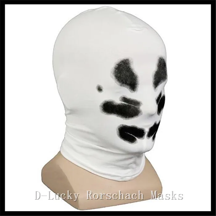 Halloween Cosplay Costume Headgear Comic Full Face Mask Rorschach Mask Outdoor Riding Mask Deadpool Watchman Mask Balaclava Hat