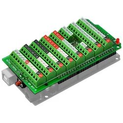 Electronics-Salon Screw Terminal Block Breakout Module, for MEGA-2560 R3.