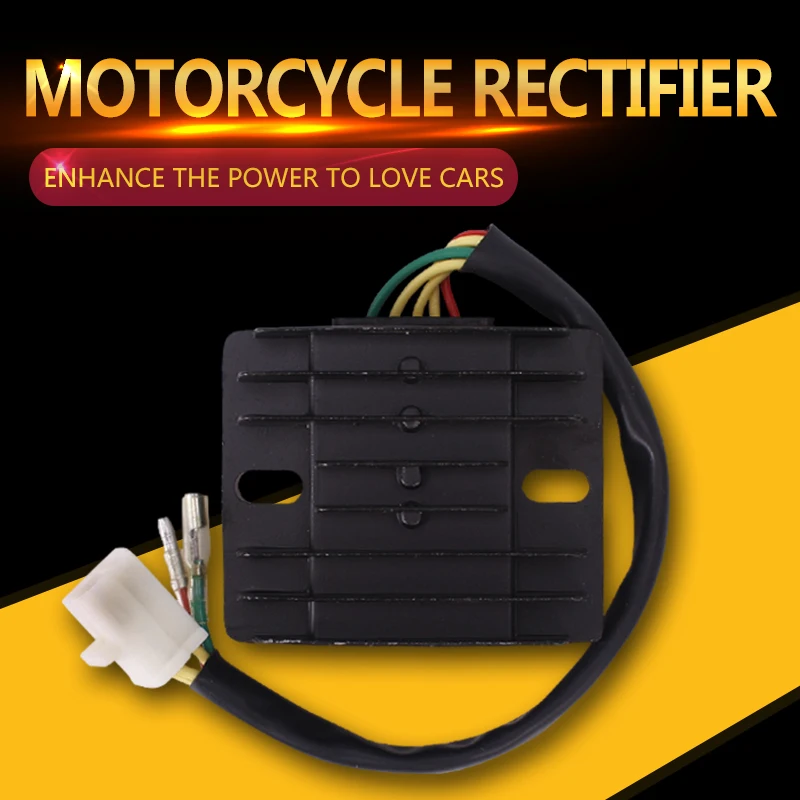 12V 5 wire Voltage Regulator Rectifier for Twin Engine Motorcycle Rebel CMX250 CMX250C CA250 DD250 JIALING JH250