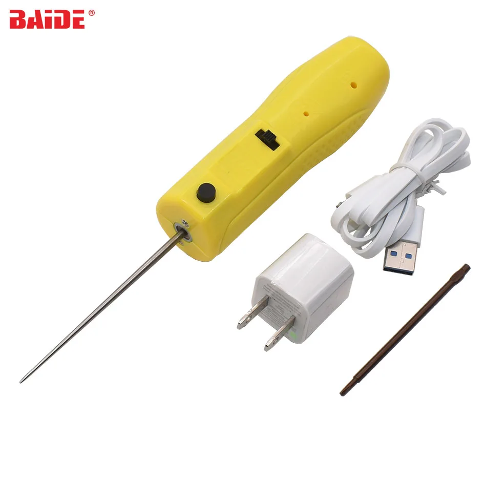 Yellow Lithium Battery Speed-adjustable Integrative Electric LCD Glue Remover for Mobile Phone Touch OCA Glue Separate Machine