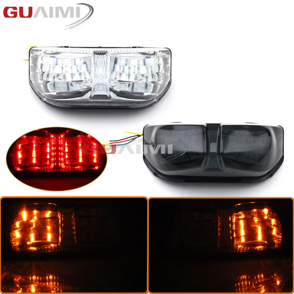 

For Yamaha FZ8 Fazer 2010 2011 2012 2013 FZ1N FZ1 Fazer 2006-2013 Integrated LED Rear Turn Signal Light LED Tail Light