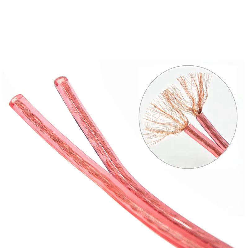 JINCHI High quality speaker cable  high purity oxgen free copper conductor 1.5m+