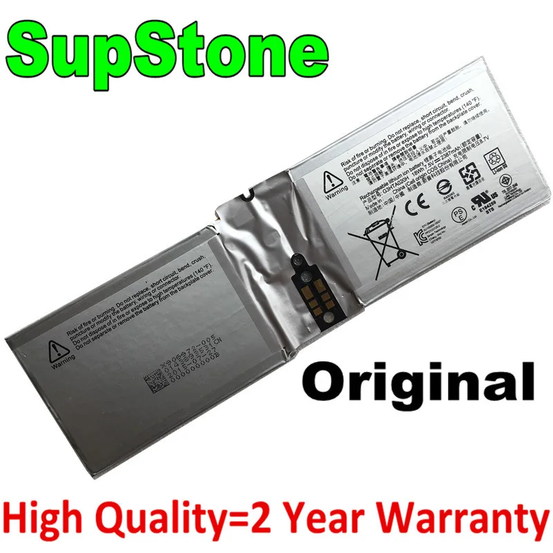 Supstone-bateria Genuína para Microsoft Surface Livro 1703 1704 1705 1785cr7 Dak822470k G3hta044h Livro G3hta045h G3hta020h