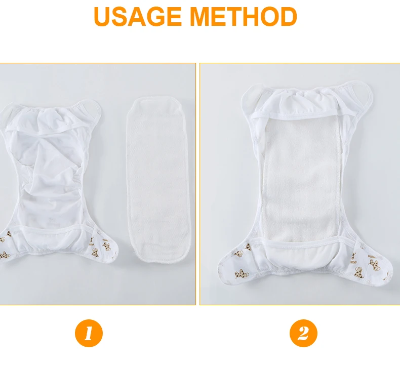 10 Stück/5 Stück Baby-Mehrwegwindeln, waschbar, ökologische Baumwollwindeln, 3/6-lagige Stoffwindeln für Kinder, atmungsaktiv, saugfähig – Detail 7