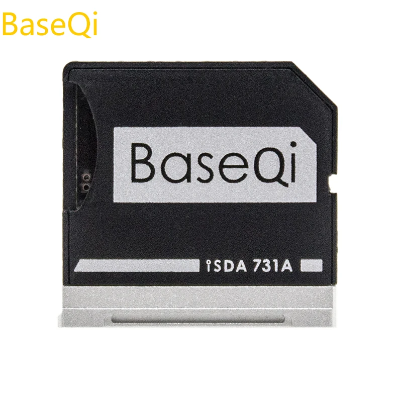 BaseQi Dell 731A Aluminum Stealth drive Micro SD/TF Card Adapter SD Card Reader For Dell XPS 13-inch