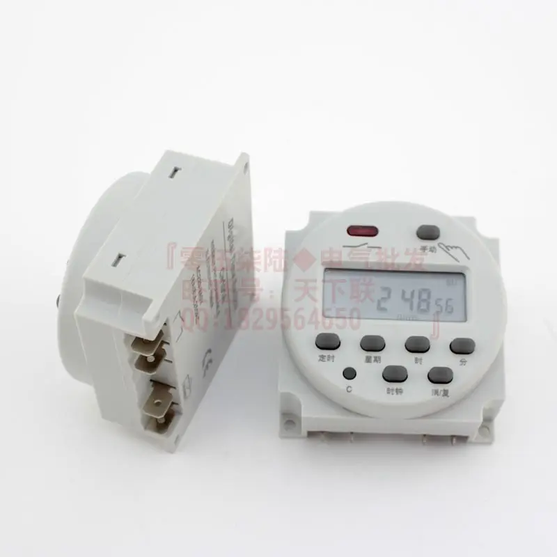 When new small microcomputer weekly cycle timer control switch time control power DC DC24V