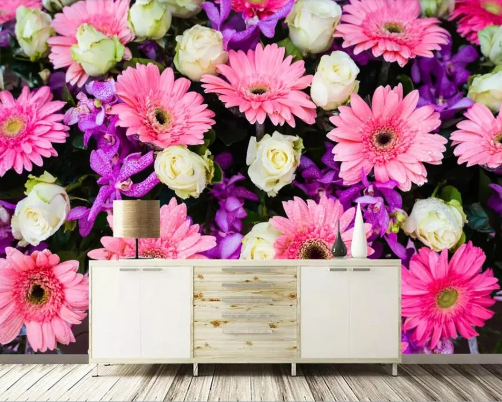 

Modern simple marble geometric color block splicing geometric background wall