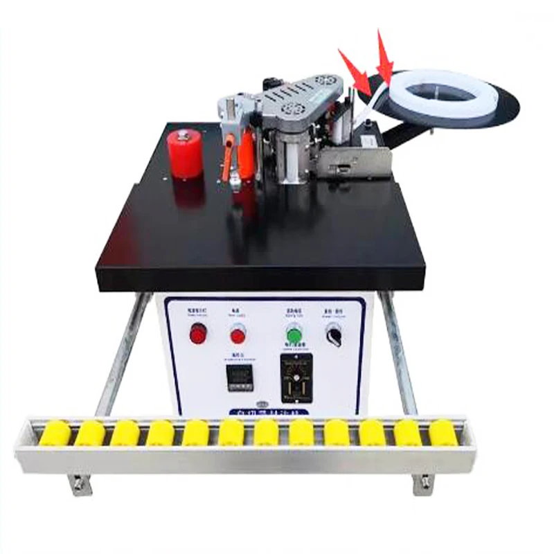 Automatic Strip Break Edge Banding Machine With Rollers Portable Sealing Side Machine Special-shaped Edge Sealing Machine