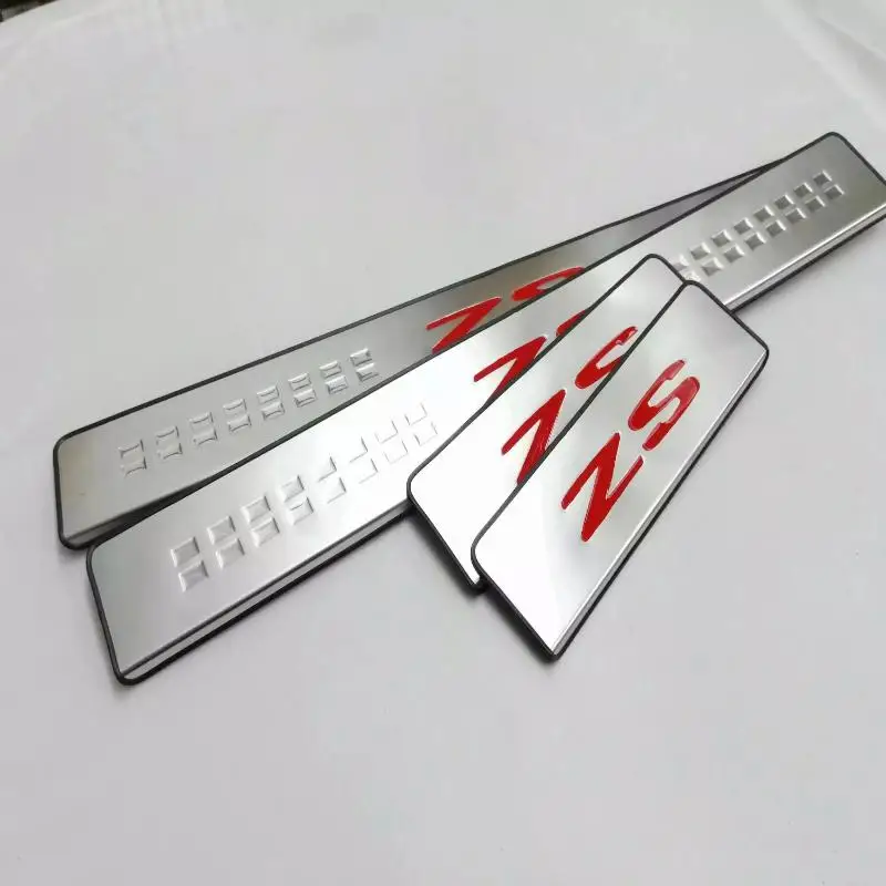 Car Accessories Original Threshold Bar For MG ZS 2017 2018 2019 2022 2023 2024 Door Sill Protector  Plate Trim Styling 4pcs