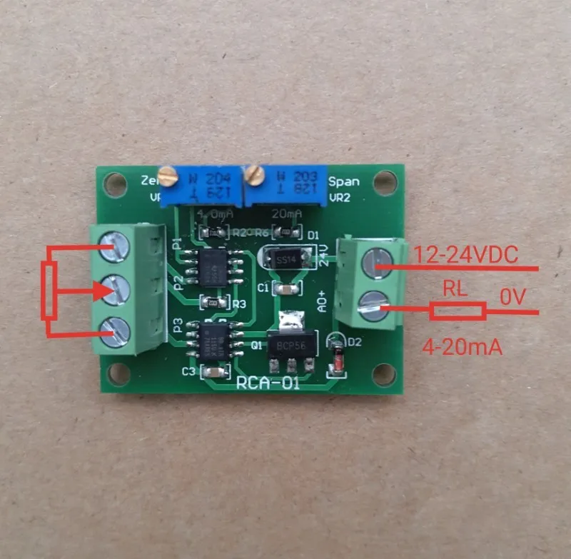 Liquid Level Sensor Transmitter Potentiometer Rotary Current 4-20mA Resistance Ruler Turn Current 4-20mA