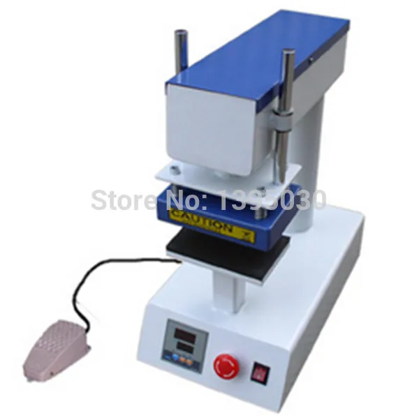 

1pc label heating press machine pyrograph press machine