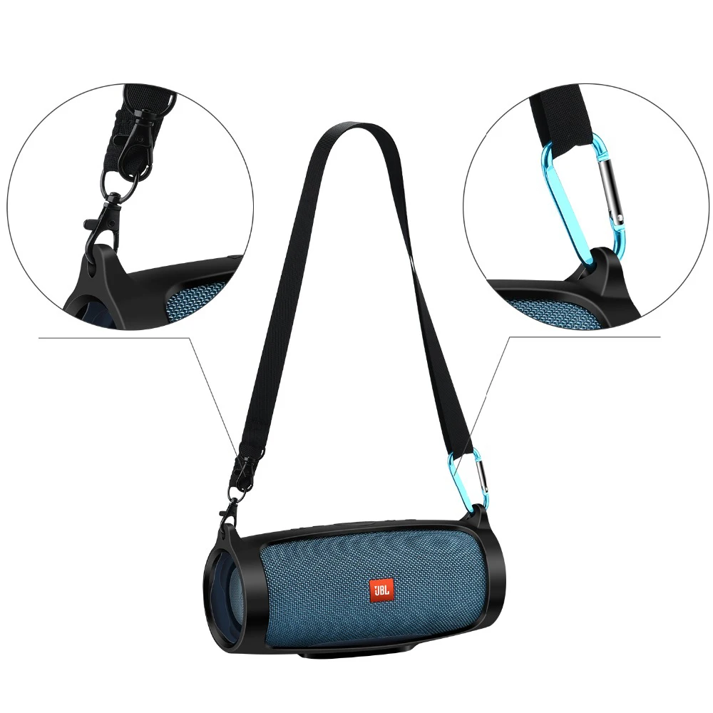 

New Protective Silicone Case for JBL Charge 4 Wireless Bluetooth Speaker Audio Portable Storage Cover for jbl charge4 Sleeve