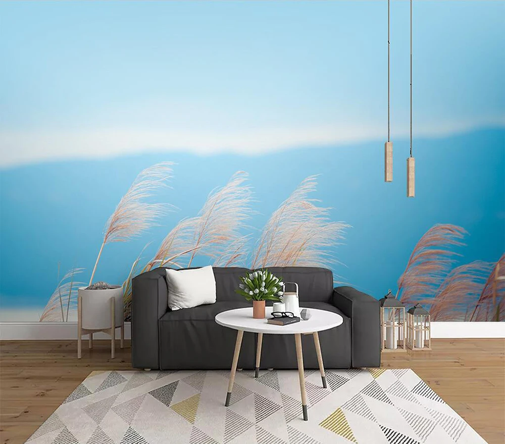 Wallpaper Kustom Segar Reed Latar Belakang Dinding