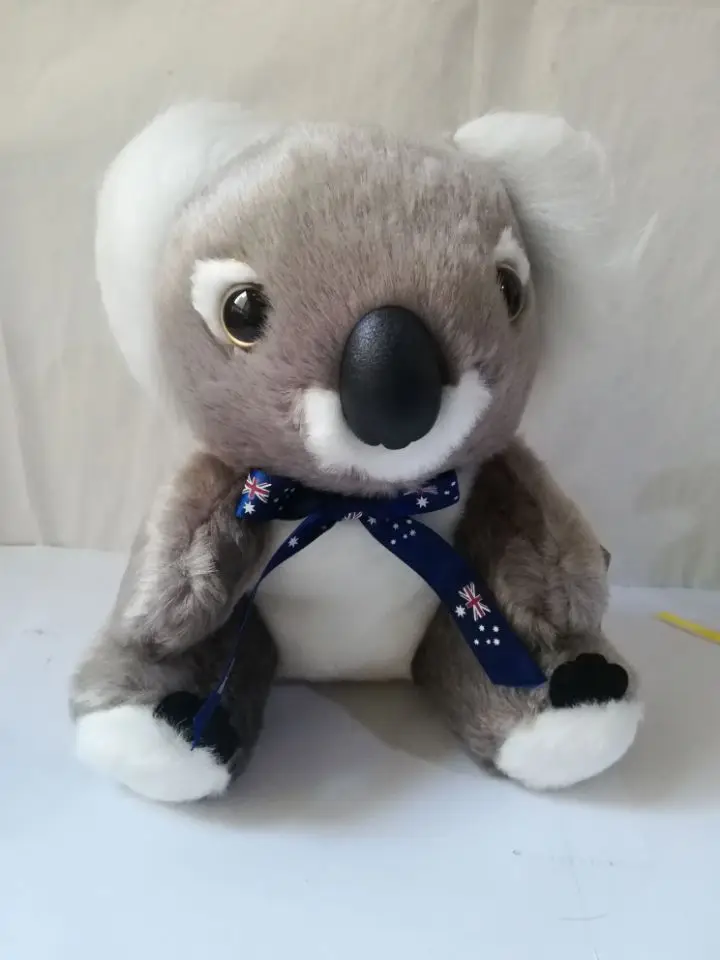 

about 22cm lovely cartoon koala plush toy gray koala soft doll pillow kid's toy Christmas gift s2146