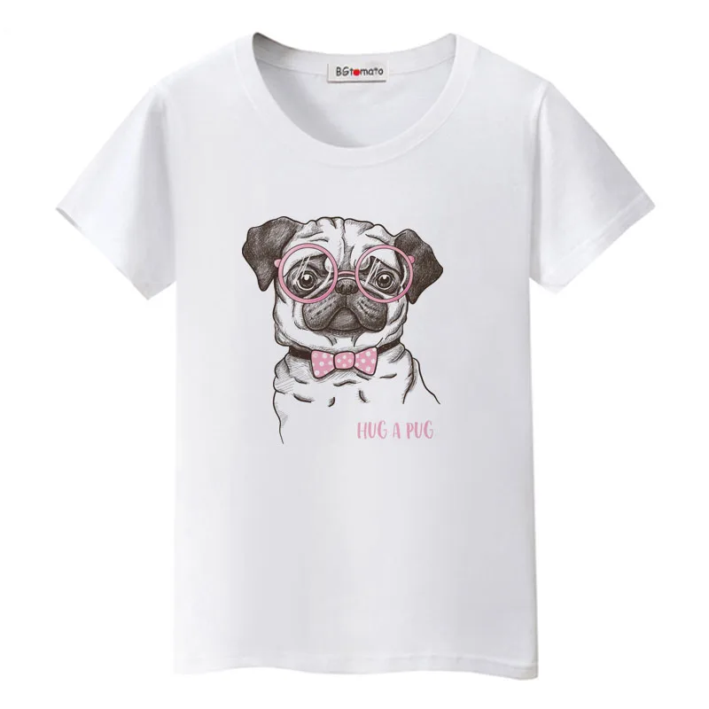 

2022 Lovely dog t shirt women funny tshirt casual summer tops hip hop streetwear fashion tee shirt femme harajuku t-shirt