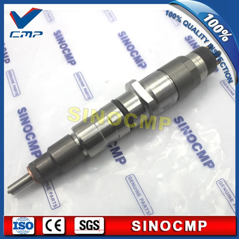 6745-11-3100  6745-11-3102 6745-11-3101 0445120236 Fuel Injector Nozzle for Komatsu SAA6D114E 6D114 Engine