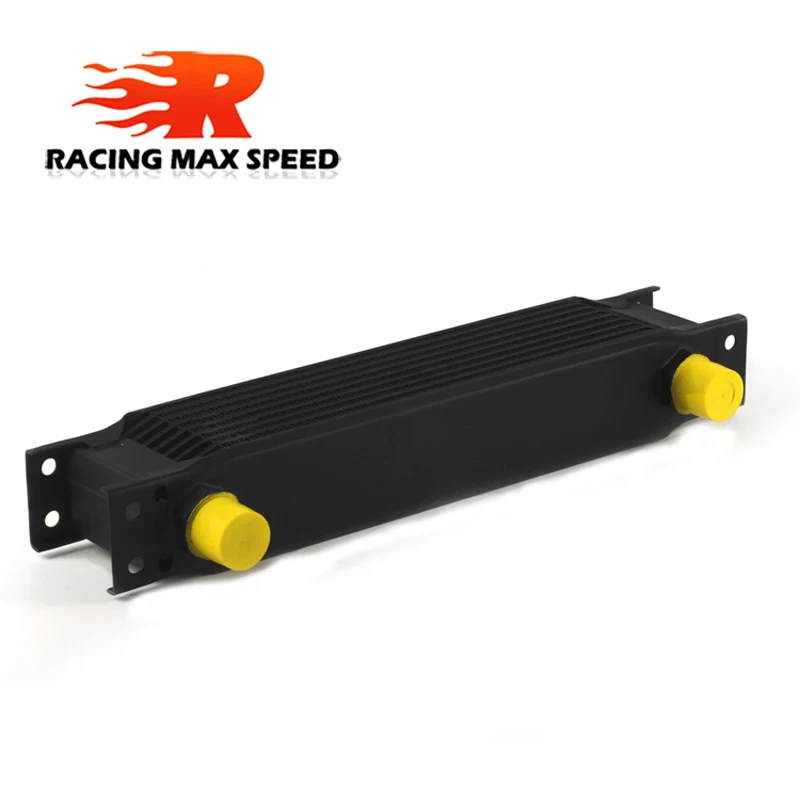 Racing Oil Cooler Raditor High Quality Black 7/13/15 Rows 10AN Aluminum Engine Transmission Oil Cooler AN10