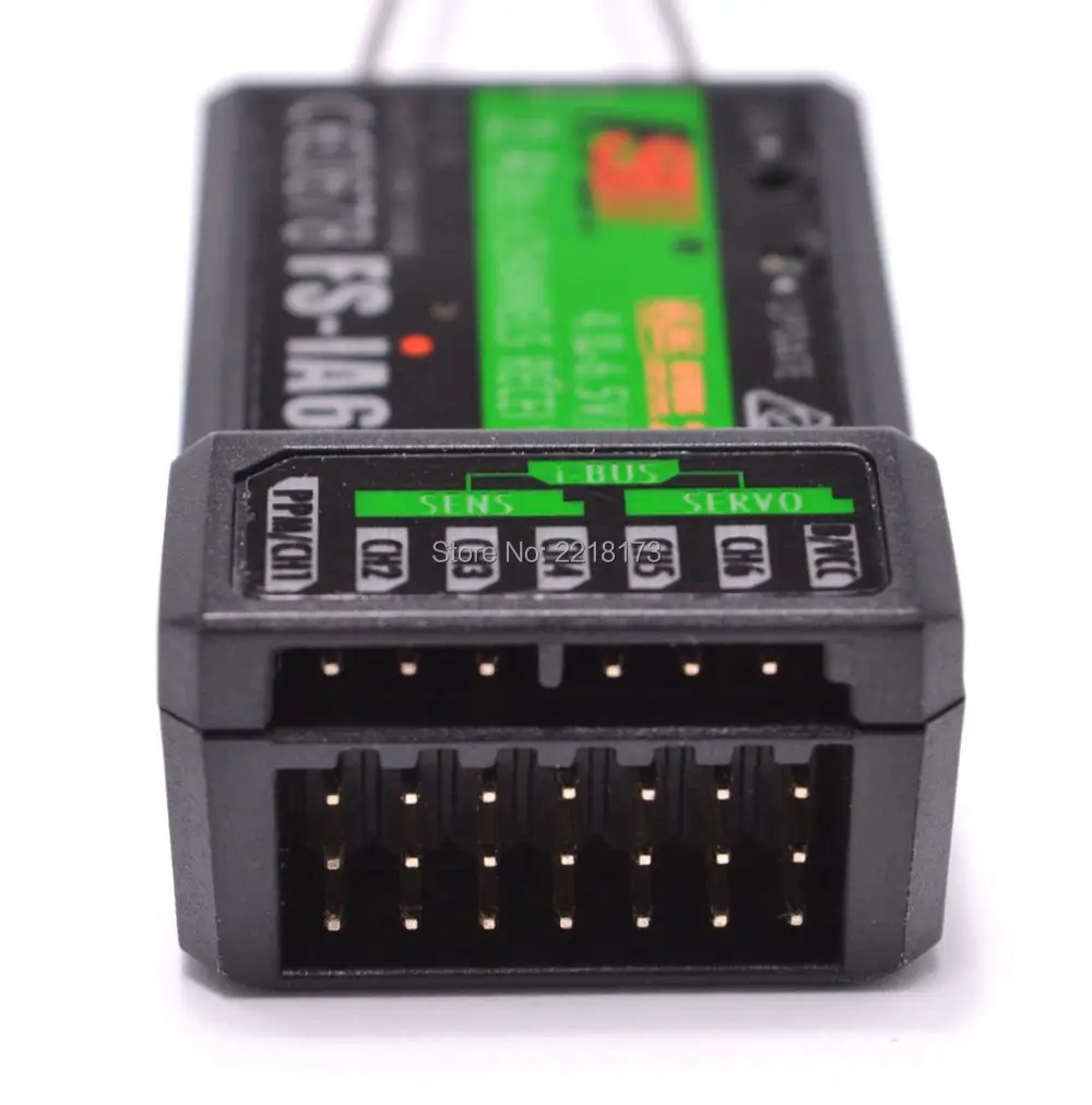FLYSKY-IBus استقبال ميناء ، 2.4G ، 6CH ، PPM الإخراج ، FS-i6 ، FS-i10 ، I6X ، I6S الارسال ، RC الطائرة بدون طيار ، طائرة ، هليكوبتر
