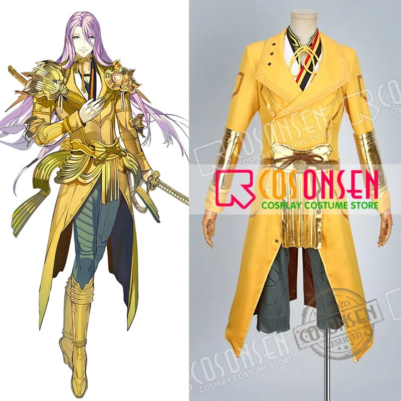 

COSPLAYONSEN Touken Ranbu Hachisuka Kotetsu Cosplay Costume Custom Made All Sizes