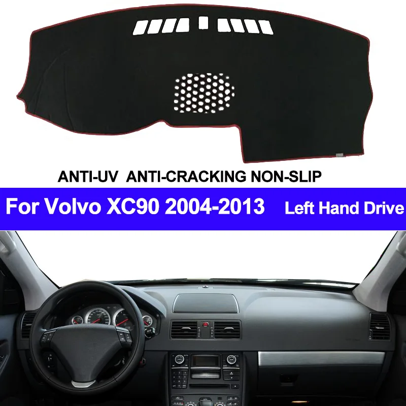 Car Dashboard Cover For Volvo XC90 2004 2005 2006 2007 2008 2009 2010 2011 2012 2013 Carpet Dashmat Sun Shade Pad Car Styling