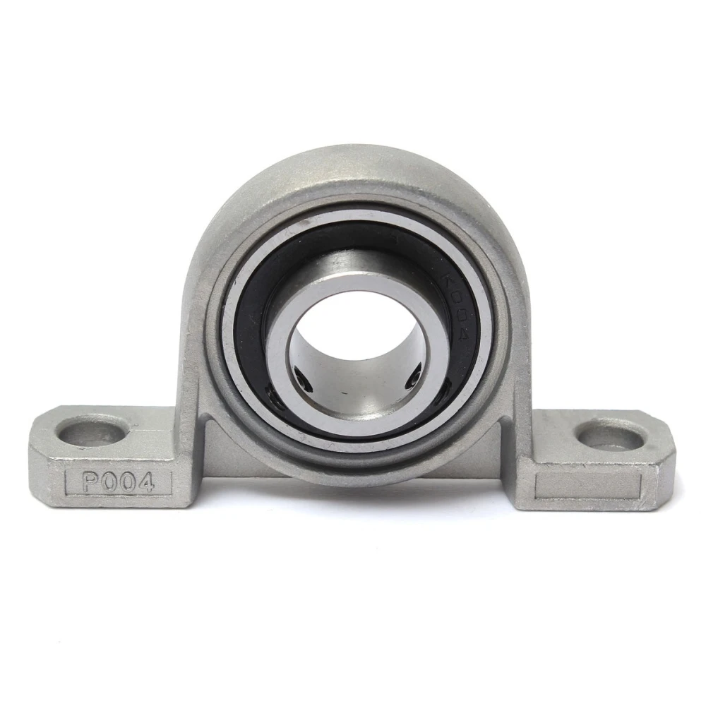 10pcs Zinc Alloy Diameter 8mm 10mm 12mm 15mm 17mm 20mm Bore Ball Bearing Pillow Block Mounted Support Kp08 Kp000 Kp001