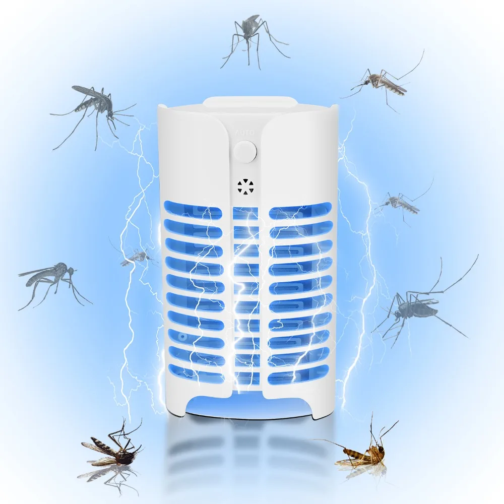 Indoor Bug Zapper Flying Insect Killer Using Unique UV Light Trap Technology & Sensor | Electronic Fly Repeller/Repellent